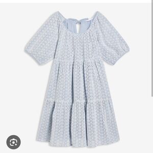 Joe Fresh X Jillian Harris Blue Skies  Tiered Dress